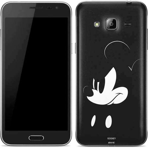 Disney Mickey Mouse Black and White Galaxy J3 Skin