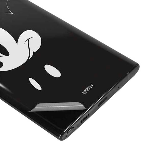 Disney Mickey Mouse Black and White Galaxy Note 10 Plus Skin