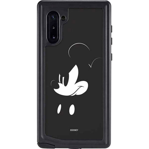 Disney Mickey Mouse Black and White Galaxy Note 10 Waterproof Case