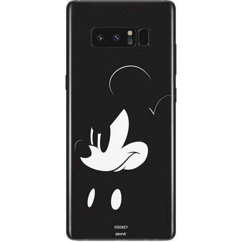 Disney Mickey Mouse Black and White Galaxy Note 8 Skin
