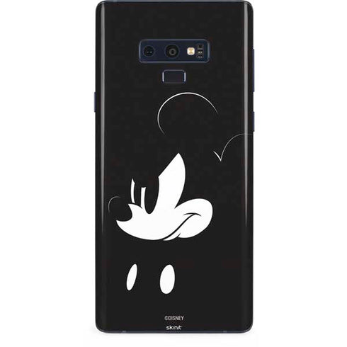 Disney Mickey Mouse Black and White Galaxy Note 9 Skin
