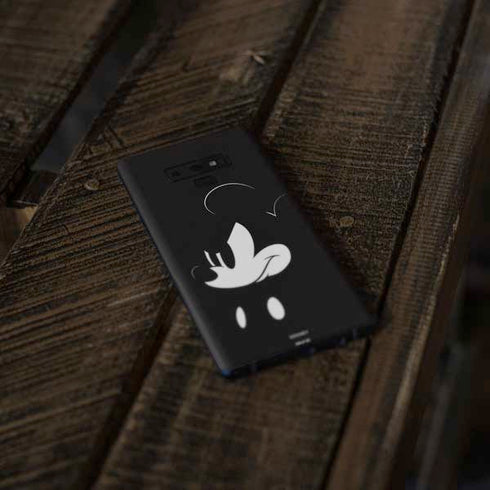 Disney Mickey Mouse Black and White Galaxy Note 9 Skin