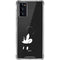 Disney Mickey Mouse Black and White Galaxy Note20 5G Clear Case