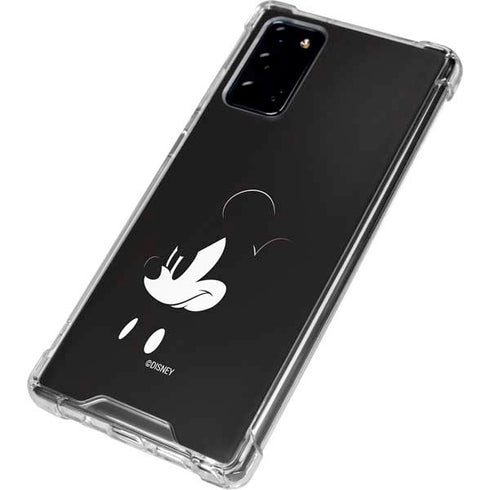 Disney Mickey Mouse Black and White Galaxy Note20 5G Clear Case