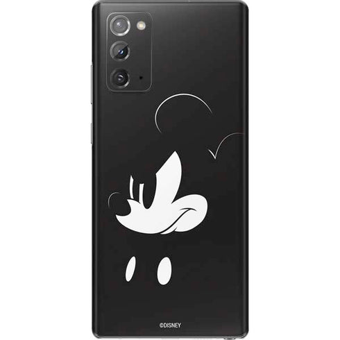 Disney Mickey Mouse Black and White Galaxy Note20 5G Skin