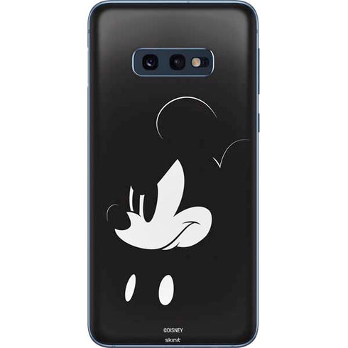 Disney Mickey Mouse Black and White Galaxy S10e Skin