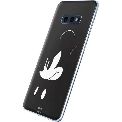 Disney Mickey Mouse Black and White Galaxy S10e Skin