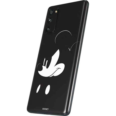 Disney Mickey Mouse Black and White Galaxy S20 Fan Edition Skin