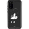 Disney Mickey Mouse Black and White Galaxy S20 Waterproof Case