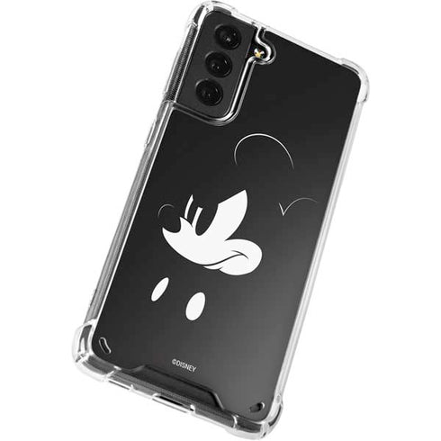 Disney Mickey Mouse Black and White Galaxy S21 Plus 5G Clear Case