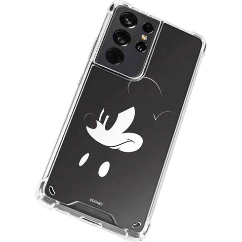 Disney Mickey Mouse Black and White Galaxy S21 Ultra 5G Clear Case