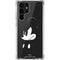Disney Mickey Mouse Black and White Galaxy S22 Ultra Clear Case