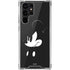 Disney Mickey Mouse Black and White Galaxy S22 Ultra Clear Case