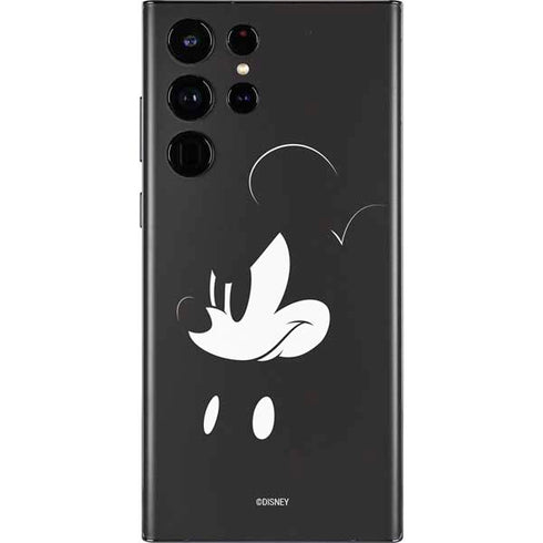 Disney Mickey Mouse Black and White Galaxy S22 Ultra Skin