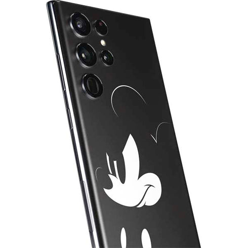 Disney Mickey Mouse Black and White Galaxy S22 Ultra Skin