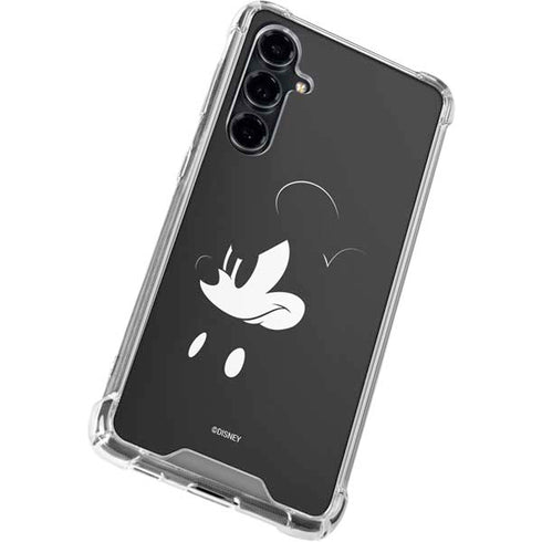 Disney Mickey Mouse Black and White Galaxy S23 FE Clear Case