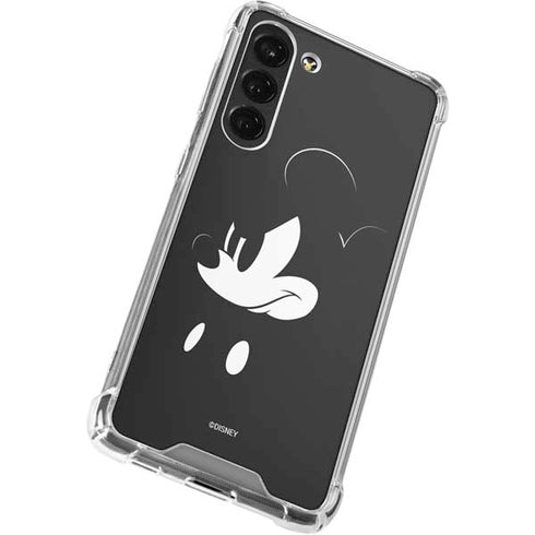 Disney Mickey Mouse Black and White Galaxy S23 Plus Clear Case