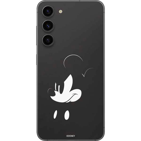 Disney Mickey Mouse Black and White Galaxy S23 Plus Skin