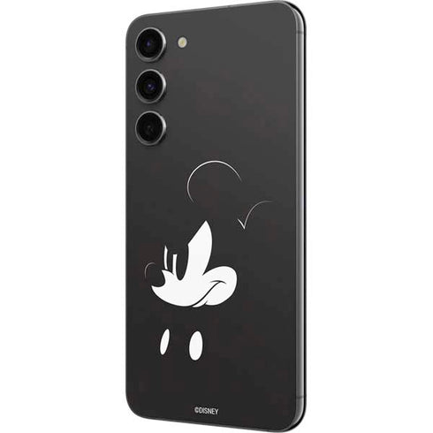 Disney Mickey Mouse Black and White Galaxy S23 Plus Skin