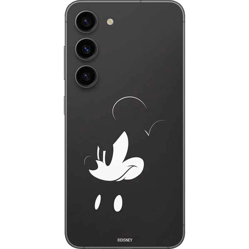 Disney Mickey Mouse Black and White Galaxy S23 Skin