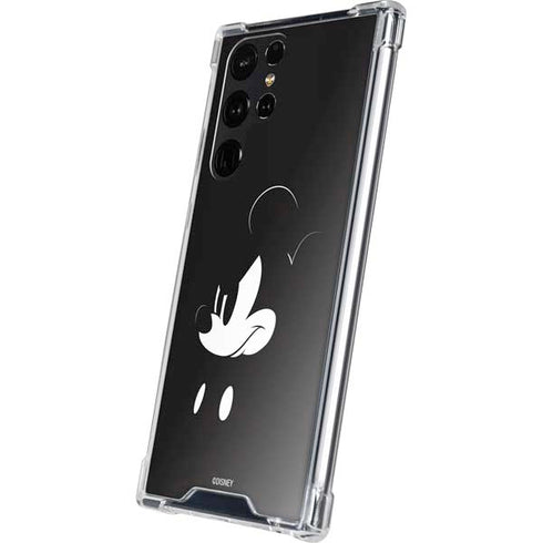 Disney Mickey Mouse Black and White Galaxy S24 Ultra Clear Case