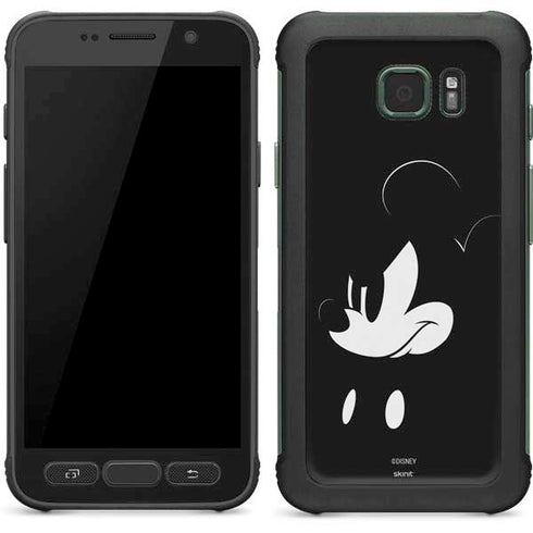 Disney Mickey Mouse Black and White Galaxy S7 Active Skin
