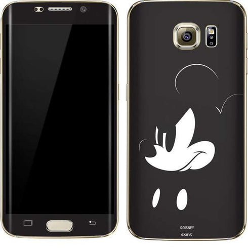 Disney Mickey Mouse Black and White Galaxy S7 Edge Skin