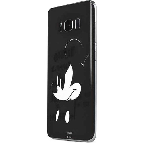 Disney Mickey Mouse Black and White Galaxy S8 Skin