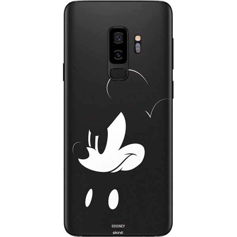 Disney Mickey Mouse Black and White Galaxy S9 Plus Skin