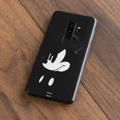 Disney Mickey Mouse Black and White Galaxy S9 Plus Skin