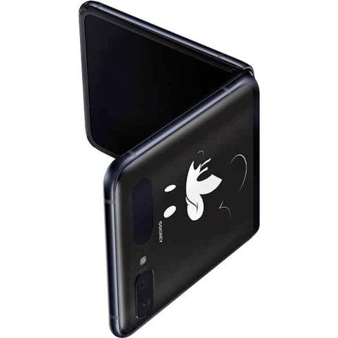 Disney Mickey Mouse Black and White Galaxy Z Flip Skin