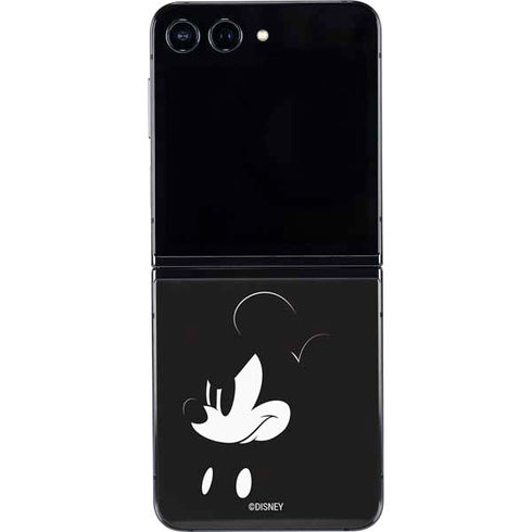 Disney Mickey Mouse Black and White Galaxy Z Flip5 5G Skin