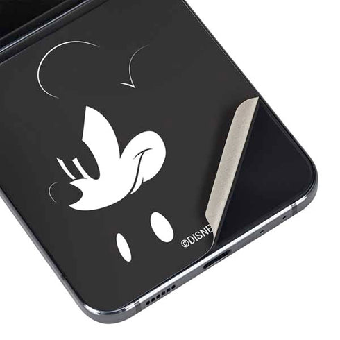 Disney Mickey Mouse Black and White Galaxy Z Flip5 5G Skin