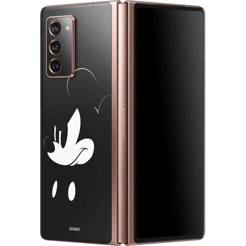 Disney Mickey Mouse Black and White Galaxy Z Fold2 5G Skin