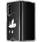 Disney Mickey Mouse Black and White Galaxy Z Fold4 5G Clear Case