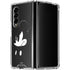Disney Mickey Mouse Black and White Galaxy Z Fold4 5G Clear Case