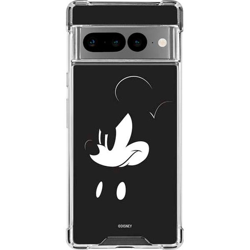 Disney Mickey Mouse Black and White Google Pixel 7 Pro Clear Case
