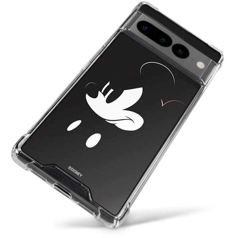 Disney Mickey Mouse Black and White Google Pixel 7 Pro Clear Case