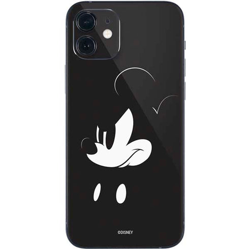 Disney Mickey Mouse Black and White iPhone 12 Mini Skin