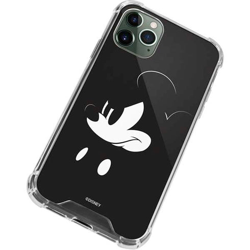 Disney Mickey Mouse Black and White iPhone 12 Pro Clear Case