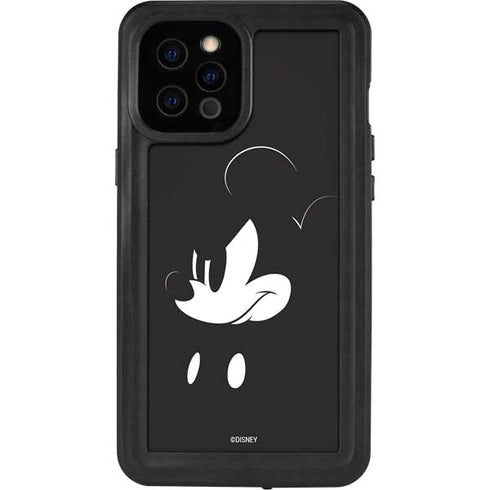 Disney Mickey Mouse Black and White iPhone 12 Pro Max Waterproof Case