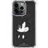 Disney Mickey Mouse Black and White iPhone 13 Pro Clear Case