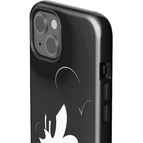 Disney Mickey Mouse Black and White iPhone 14 Plus Impact Case