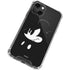 Disney Mickey Mouse Black and White iPhone 14 Plus Clear Case