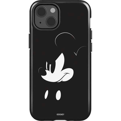 Disney Mickey Mouse Black and White iPhone 15 Impact Case