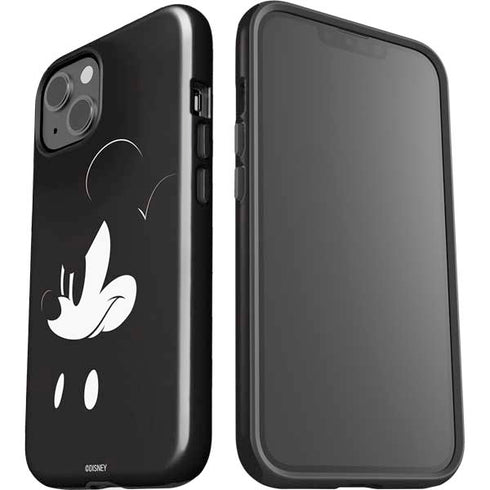 Disney Mickey Mouse Black and White iPhone 15 Impact Case