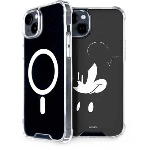 Disney Mickey Mouse Black and White iPhone 15 Plus MagSafe Case