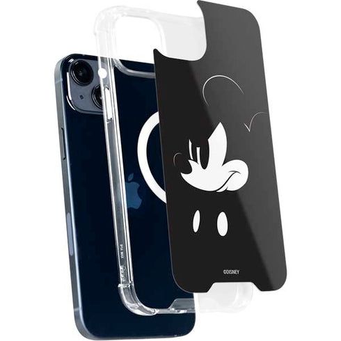 Disney Mickey Mouse Black and White iPhone 15 Plus MagSafe Case