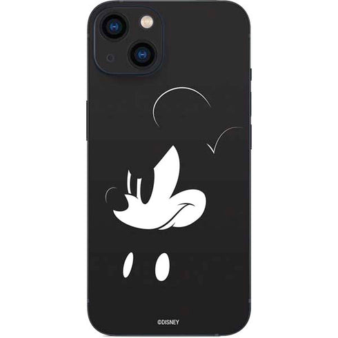 Disney Mickey Mouse Black and White iPhone 14 Plus Skin