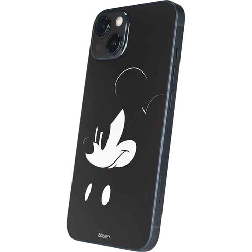 Disney Mickey Mouse Black and White iPhone 15 Plus Skin